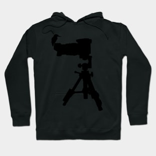 Kingfisher on a camera Hoodie